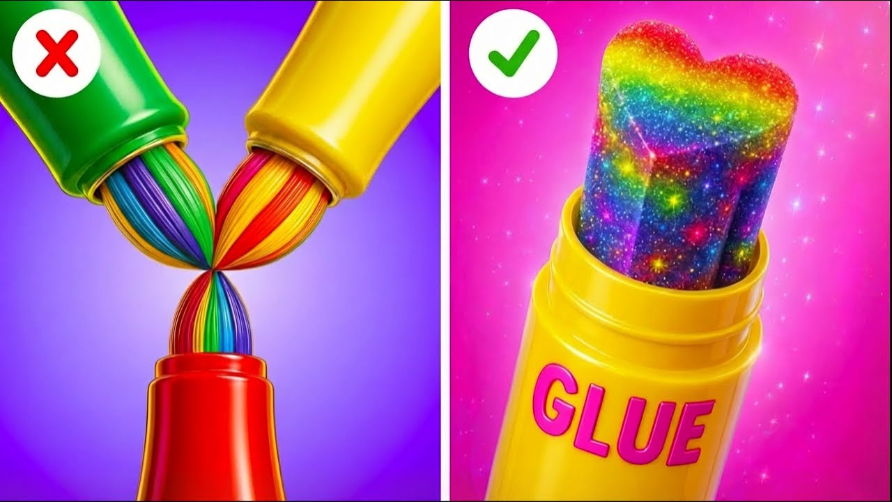 Günlük Çizim Hileleri 📚 Okulda Denenecek Kolay Fikirler