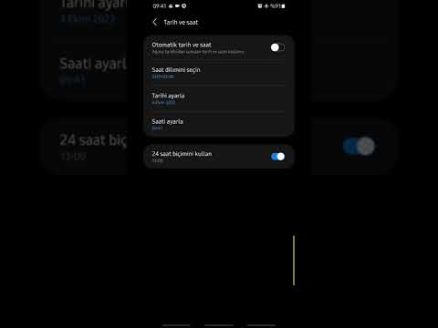 Android Tarih Ayarı nasıl yapılır? | Android saat Ayarı nasıl yapılır | Saat görünümü değiştirme