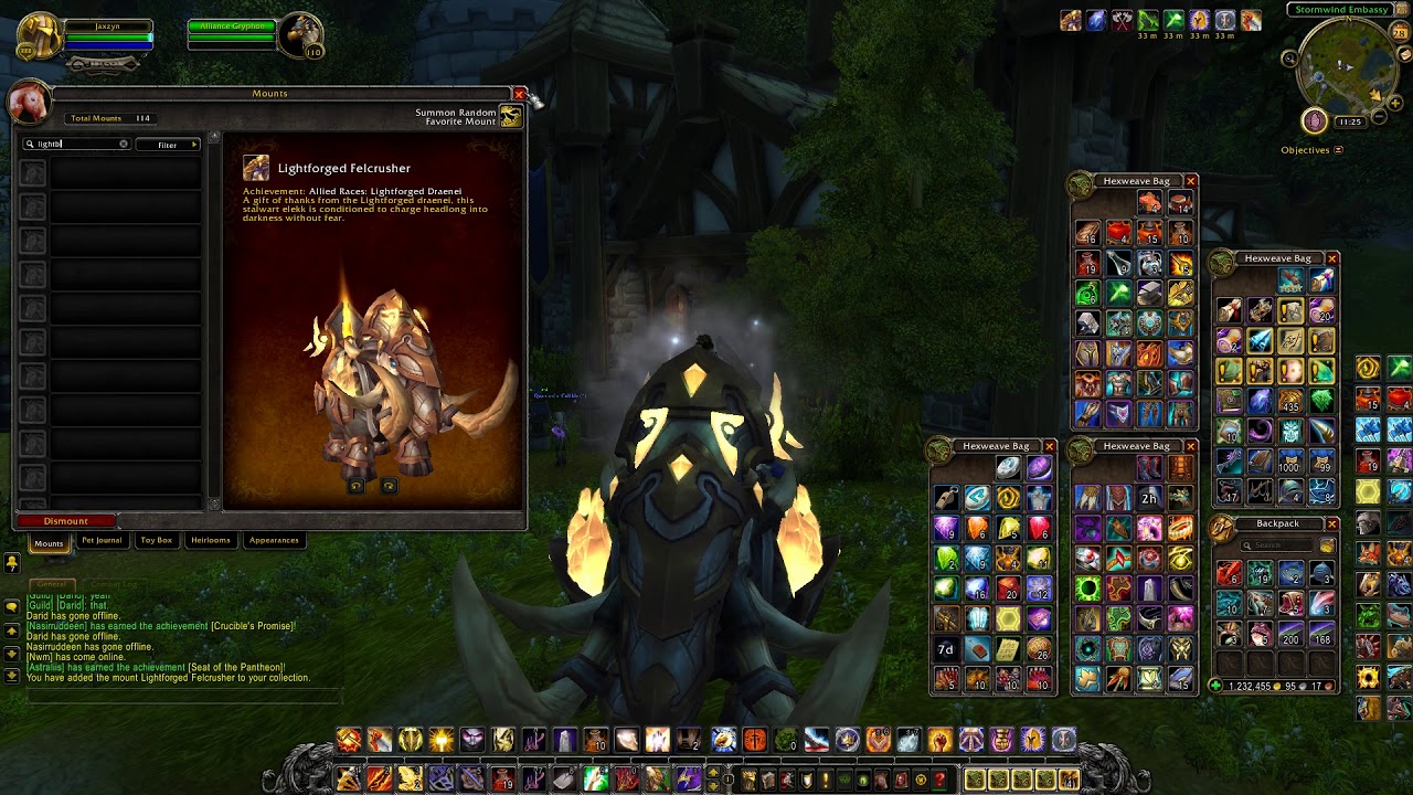 WoW Legion - Lightforged Felcrusher