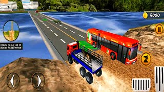 Indian Transporte de animales de granja 💨 Animal Transport Truck Simulator ➡️ Android Gameplay #2 screenshot 3