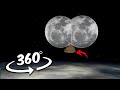 La luna hace caca  moon poop 360 degree
