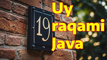 Uy raqami. Java. Robocontest N0039