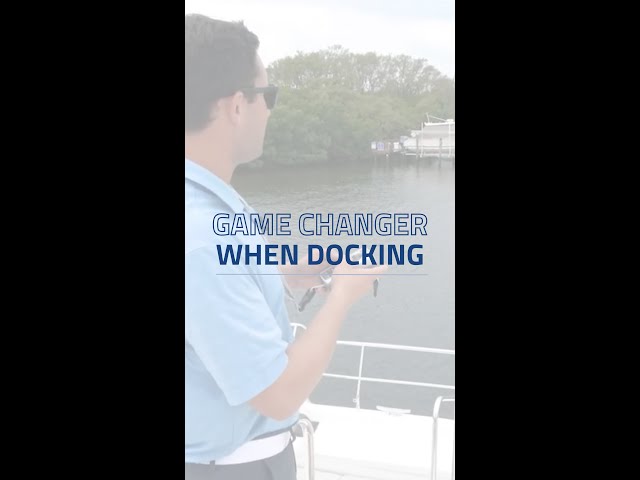 The GAME CHANGER when docking Yacht Controller®