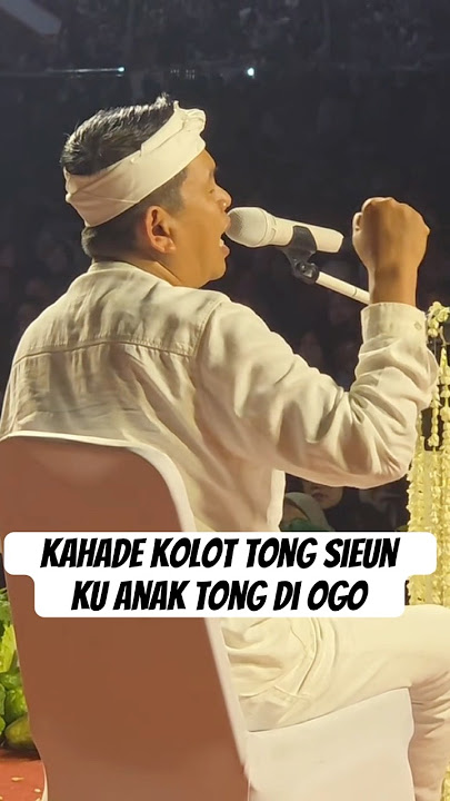 Anak pejabat sakola jeung rakyat tong jeung anak pejabat deui #kangdedimulyadi