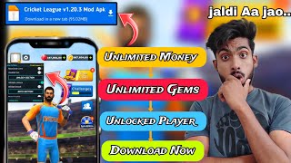 Cricket League Mod+Hack apk ||  How To Download Unlimited Money 💰 Gems 💎 Free Shopping 🛍️ Mod apk screenshot 3