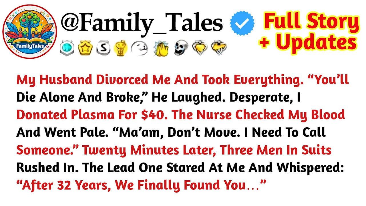 My Husband Divorced Me And Took Everything. “You’ll Die Alone And Broke,” He Laughed. I Donated...