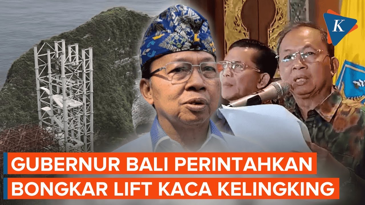 Gubernur Bali Perintahkan Bongkar Lift Kaca Pantai Kelingking