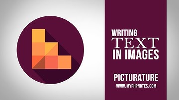 Writing Text into Images with PHP - Picturature