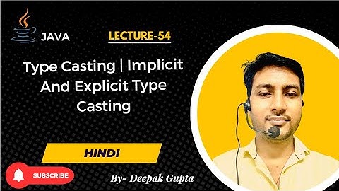 Core Java part54.Implicit vs Explicit Type Casting in Java | Java Data Type Conversion #java