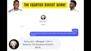 One Has To Go: Even Einstein Knows This Won’t Work. The Tactical Disaster Behind Mbappé & Vini Profile