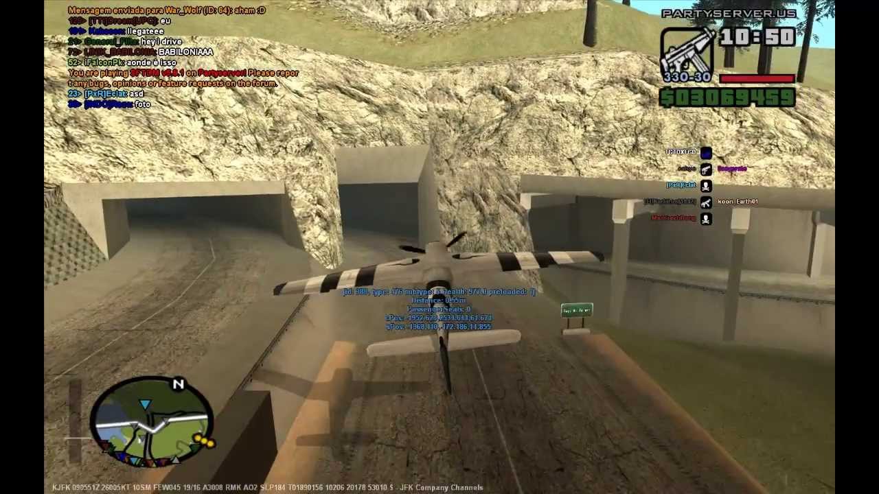 Partyserver.us - Rbs_Ace & War_Wolf - Demonstração aérea