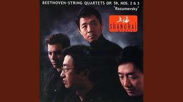 String Quartet No. 8 in E Minor, Op. 59, No. 2, "Rasumovsky": III. Allegretto