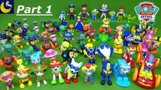 Lots of Paw Patrol Toys My Complete Collection Part 1 Sea Patrol Jungle Air Rescue Video for Kids