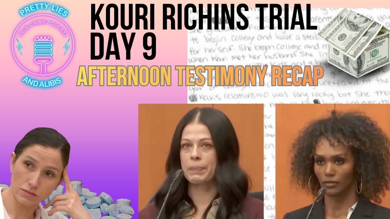 КРАТКОЕ ИЗЛОЖЕНИЕ: Судебный процесс над Кури Ричинс, 9-й день: показания во второй половине дня. ...
