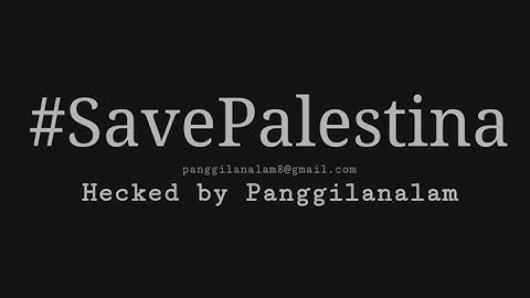 SCRIPT DEFACE SAVE PALESTINA || #SAVEPALESTINA