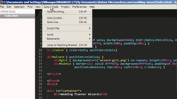 Introduction to Sublime Text 2
