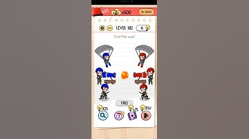 brain out 2/level 182 (v12 gamer)