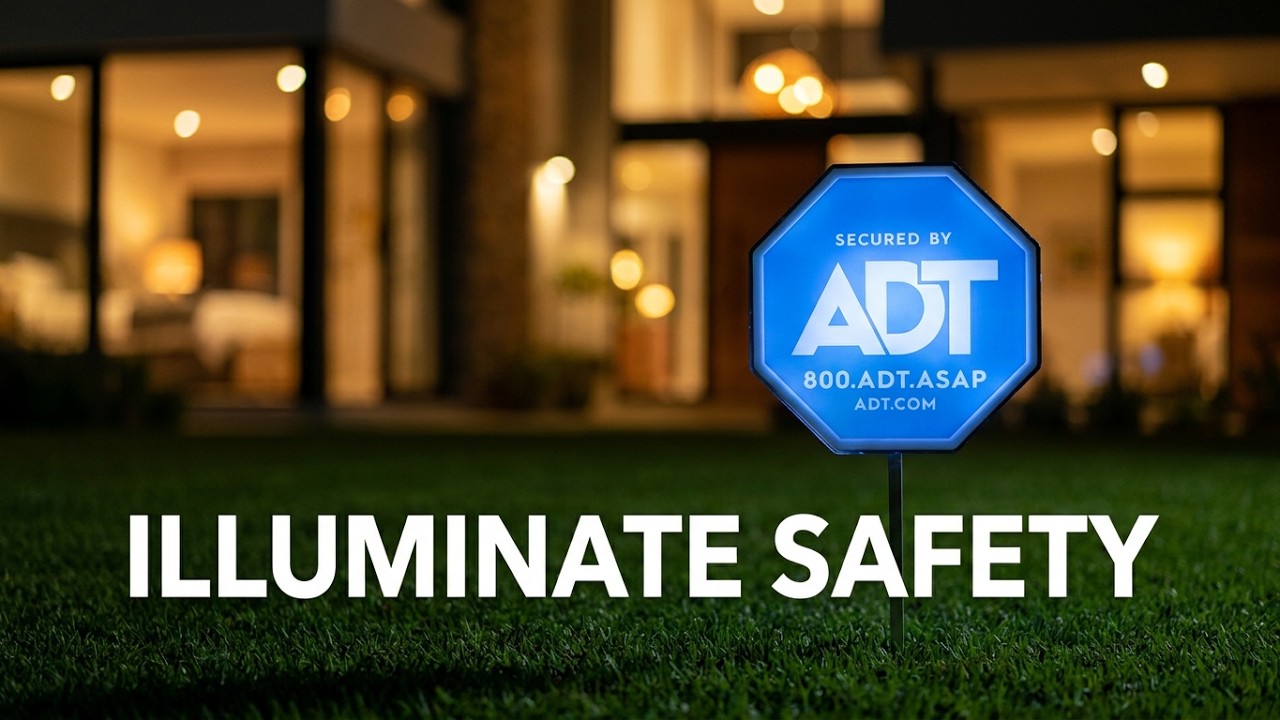 Meet Live Light: The First Connected ADT Yard Sign - YouTube