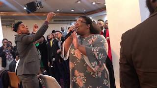 Video thumbnail of "Vincent Bohanan & SOV Choir 4th Sunday Service " God made me a Promise "  (2018)"