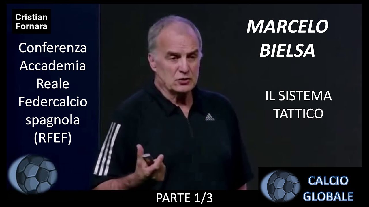 Marcelo Bielsa Conferenza RFEF - Sistema Tattico - Gioco del calcio attuale e come allenarlo Parte 1
