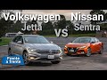 Volkswagen Jetta vs Nissan Sentra - La pelea por el primer lugar | Autocosmos