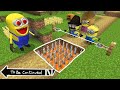 EPIC TRAP FOR MINION FAMILY in MINECRAFT ! Minions - Gameplay
