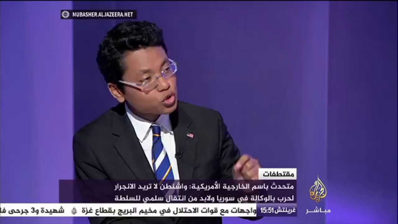 ناثانيل تيك :  واشنطن لا تريد الانجرار لحرب بالوكالة في سوريا
