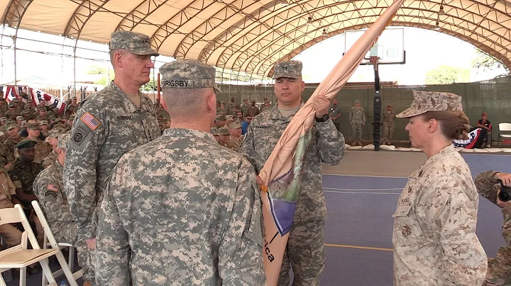 CJTF-HOA Change of Command Ceremony