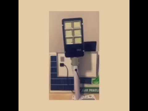 كشاف الطاقة الشمسية بشكل عمودي 500