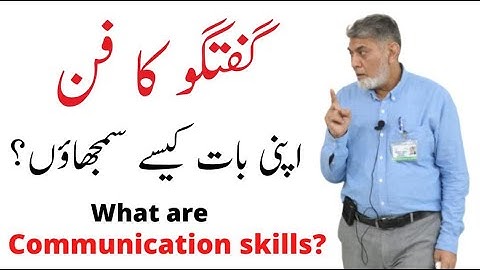 Basics of Communication skills: | urdu | | Prof Dr Javed Iqbal |