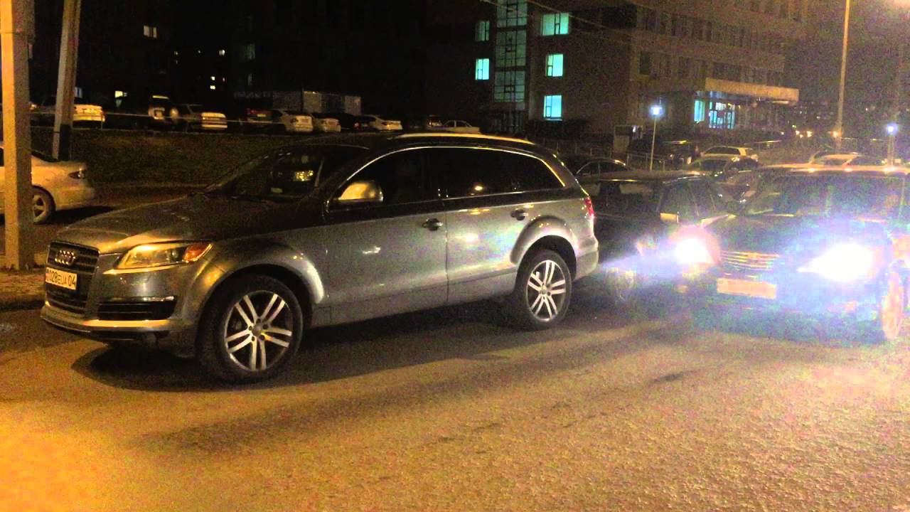 Авария киа и мерседес