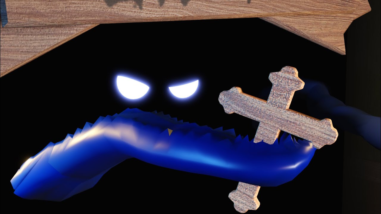 Jeff Uses The Crucifix On Player! Roblox Doors Animation YouTube