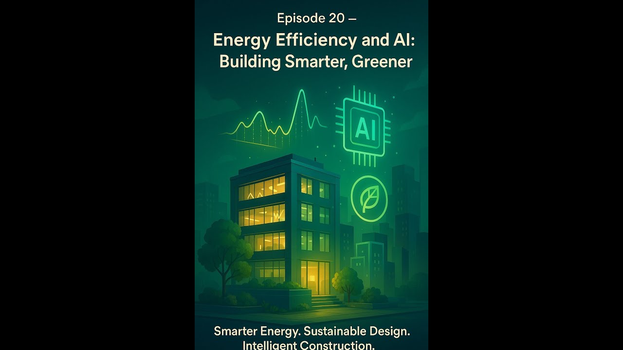 ⚡ Episode 20 — Energy Efficiency and AI: Building Smarter, Greener