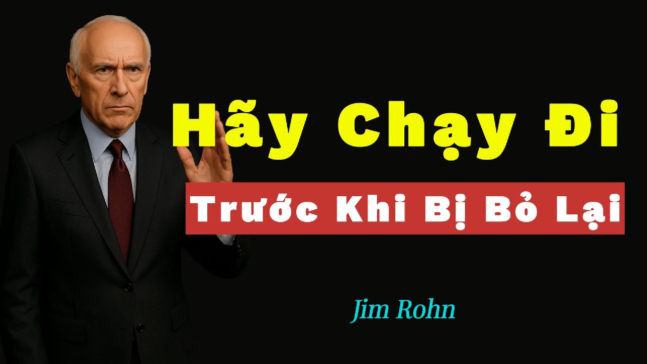 HÃY CHẠY ĐI TRƯỚC KHI BỊ BỎ LẠI - Jim Rohn | Dám Làm - Dám Thành Công