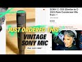 🎙️ Just Ordered a Vintage Japanese Sony C355 Microphone from Reverb: What Have I Done? 🎙️
