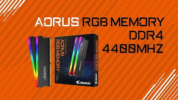 Обзор памяти AORUS RGB MEMORY 4400