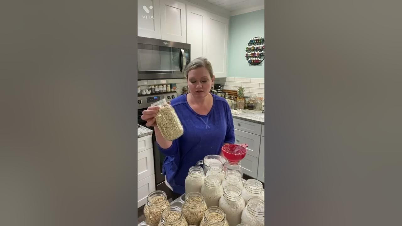 Dry Canning flour, oats, and sugar! YouTube