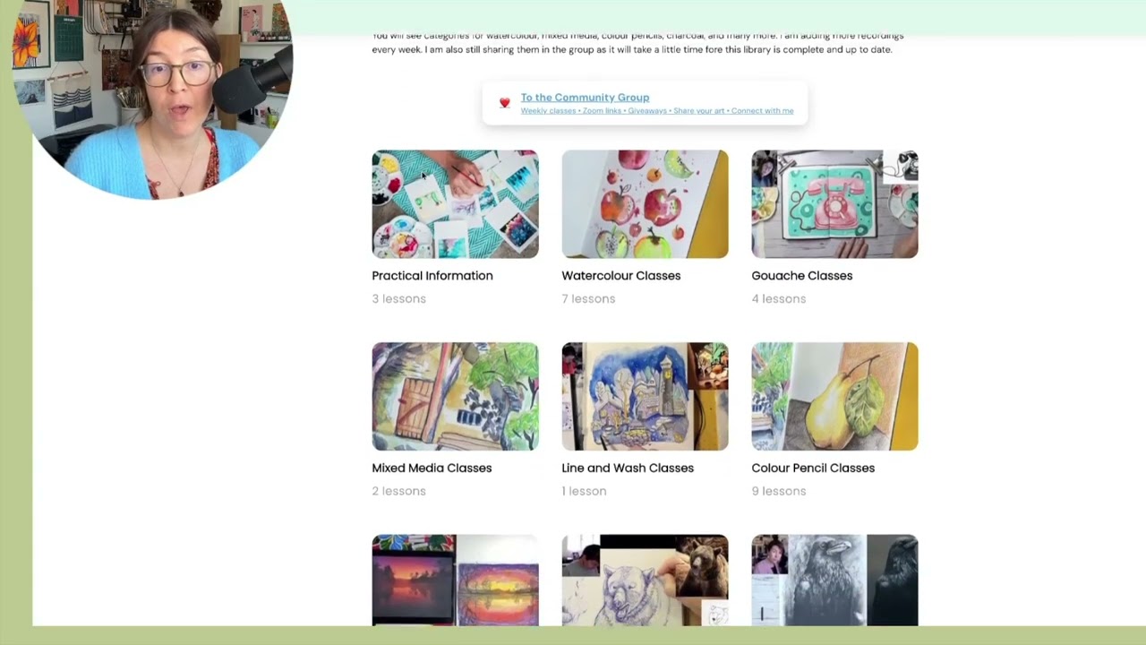 a tour of the Makings and Musings Community