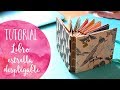 Tutorial encuadernación 4 agujas libro estrella desplegable