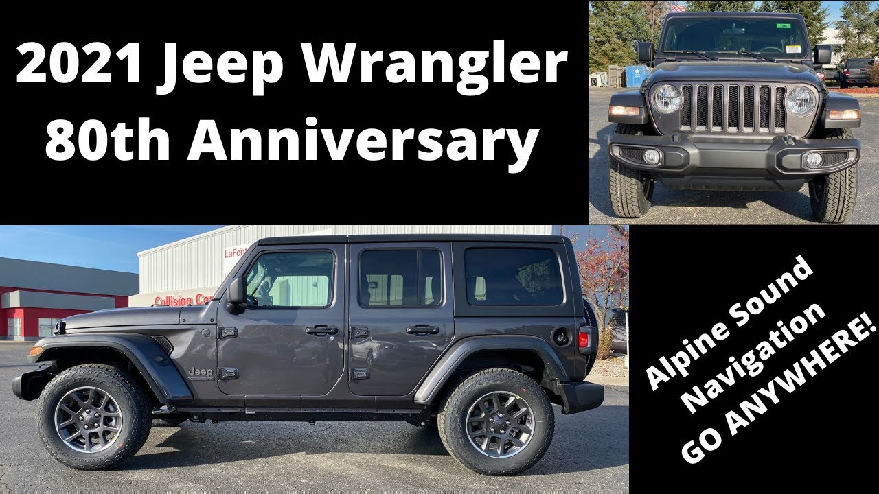 2021 Jeep Wrangler 80th Anniversary Edition - YouTube