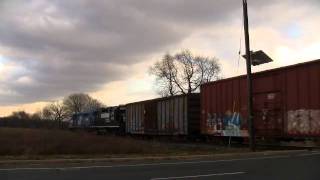 WPCA-20 With The Last CR Blue GP40-2 and One Angry Driver!