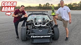 Took Leroy DRIFTING w/Adam LZ!! It Was an EPIC Time!