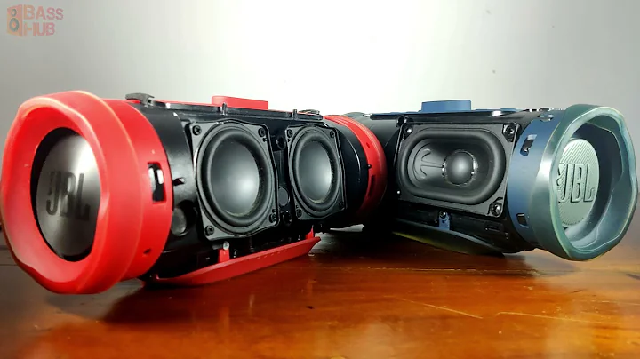 JBL Charge 3 GG  vs  JBL Charge 4 GG  Bass Test