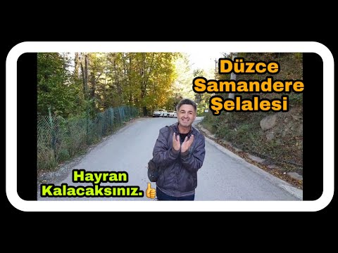 DÜZCE'DE GEZİLECEK YERLER.(SAMANDERE ŞELALESİ)