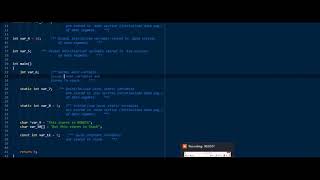 C Programming: Basic Memory Layout