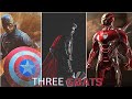 Three goats edit  three avengers edit  iron man   captain america  thor  roninfx