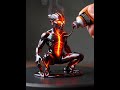 Miniature Glass Hummingbird ASMR | Hyper-Real Paint Tube Art | Surreal Cinematic #shorts
