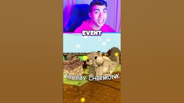 CHUBBY CHIPMUNK EVENT GROW A GARDEN 😍