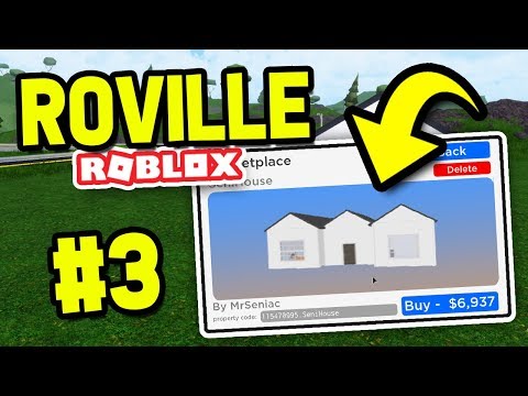 Selling My House On The Market Roblox Roville 3 Youtube