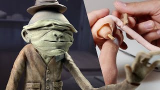 Sculpting THE JANITOR from Little Nightmares - Polymer Clay Time-lapse | Ace of Clay